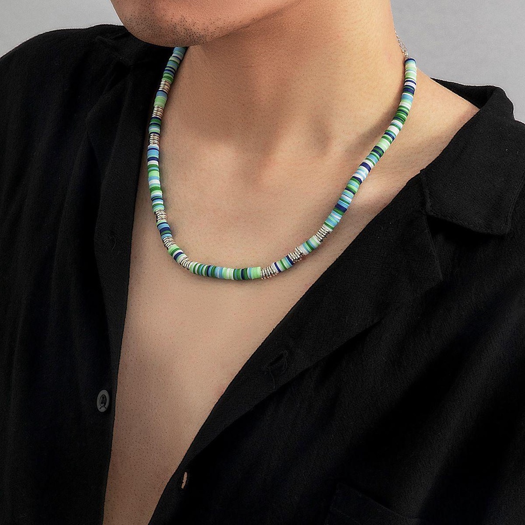Vòng cổ Hạt Ngọc BERNARDO Mềm Mại Nhiều Màu Phong Cách Bohemian Hàn Quốc Độc Đáo Cho Nữ
