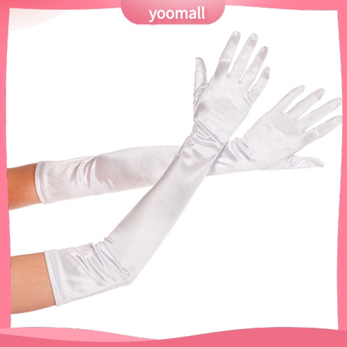 1 Đôi Găng Tay Dài Thời Trang Dùng Cho Cô Dâu Trong Tiệc Cưới