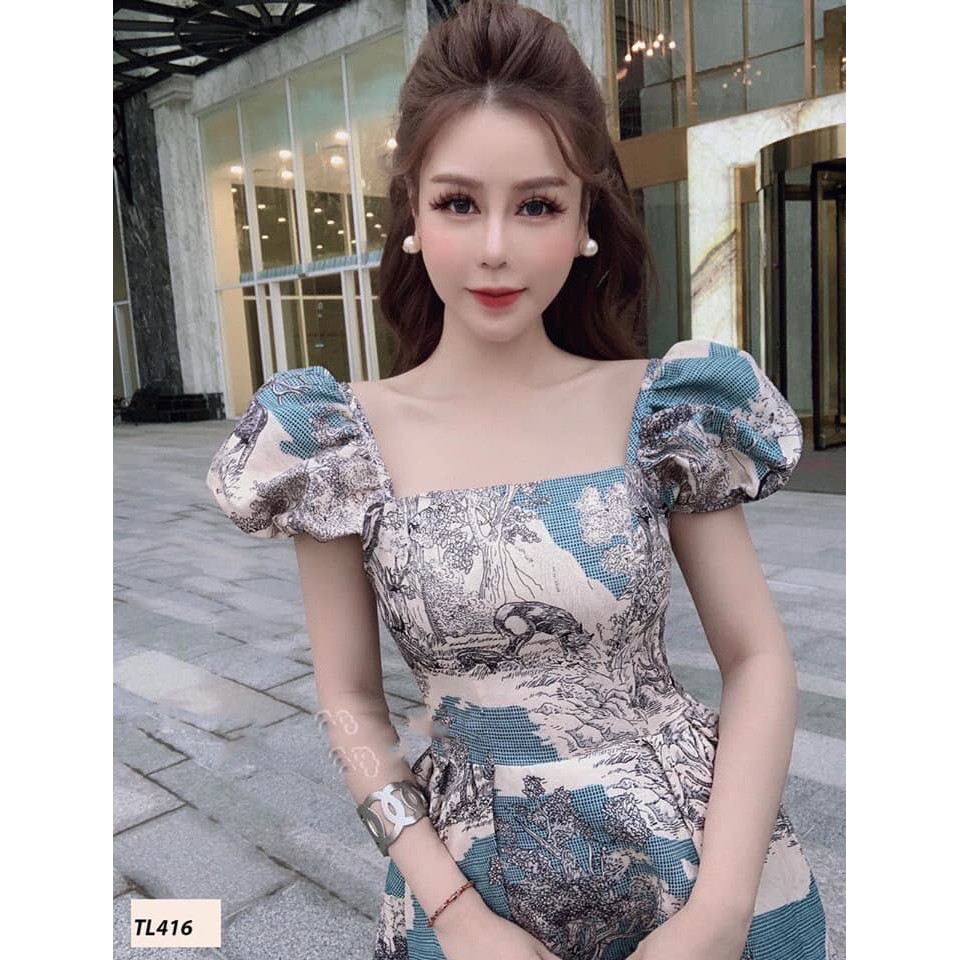 ĐẦM XÒE HOA XINH XINH