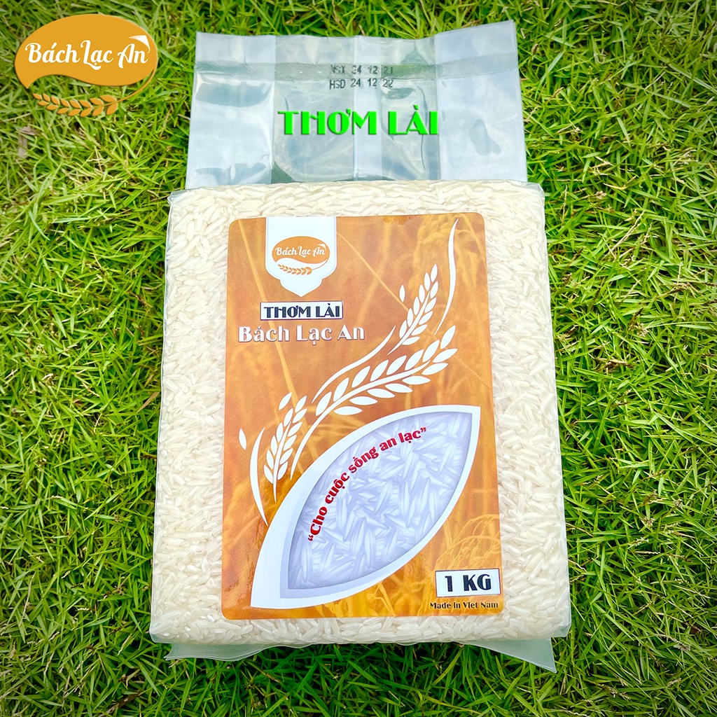 Gạo Thơm Lài - Ép chân không 2Kg