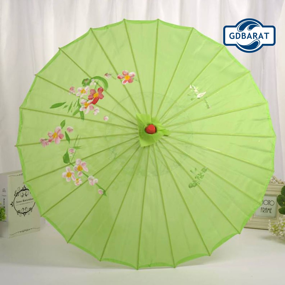 Dù Che Nắng Bằng Lụa Phong Cách Trung Hoa Cổ Điển Độc Đáo Dùng Trong Trang Trí Tiệc Cưới