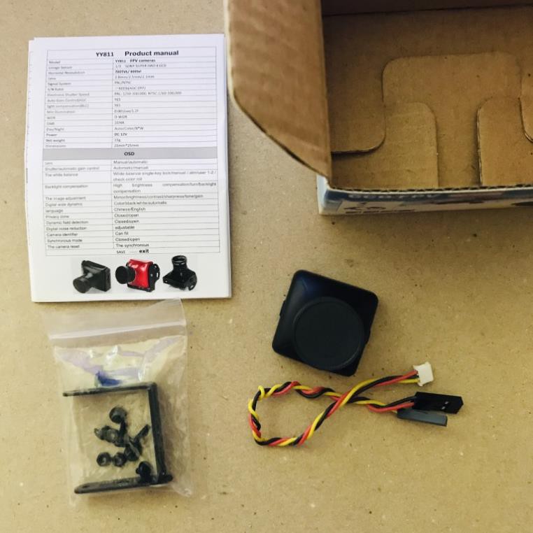 FPV camera full vỏ nhôm góc rộng