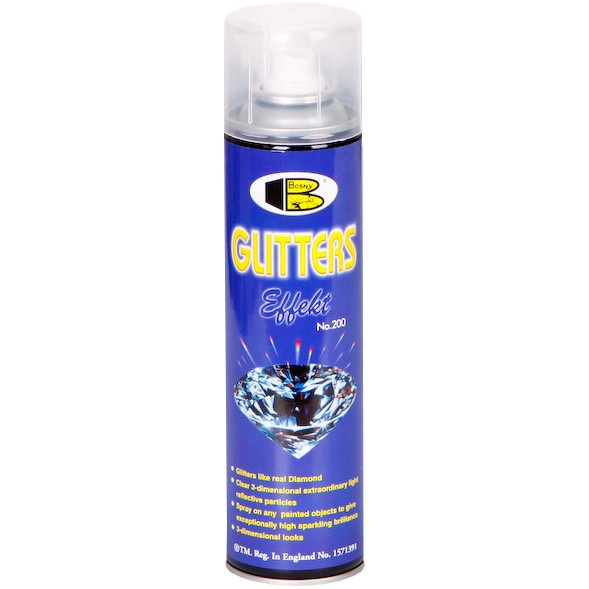 Sơn xịt phản quang bóng trong suốt kim cương Bosny Gutters