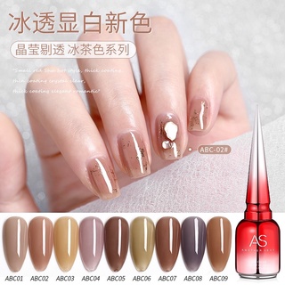 Sơn gel AS chai đỏ set 9 mã ABC hàng chuẩn dung tích 15ml