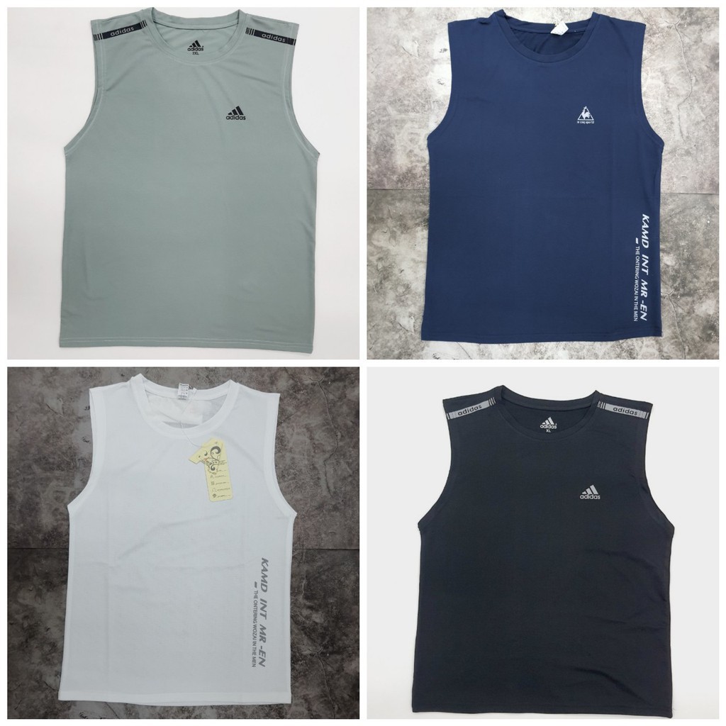 [Mã SKAMCLU7 giảm 10% Tối Đa 50K đơn 0Đ] Áo thun ba lỗ vải thông hơi cổ tròn