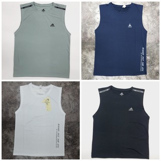 Áo thun ba lỗ vải thông hơi cổ tròn