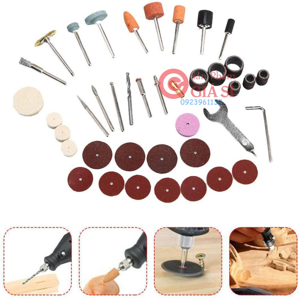 phụ kiện mài đánh bóng cho máy khoan điện mini ❤️freeship❤️