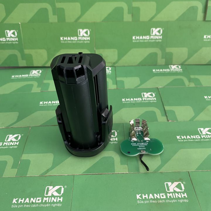 Vỏ mạch pin Bosch 10.8V - 12V Li-ion new, mạch nhận sạc zin