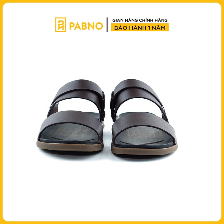 [BH 12 THÁNG] Giày Sandal Nam Quai Ngang Da Cao Cấp PABNO PN725