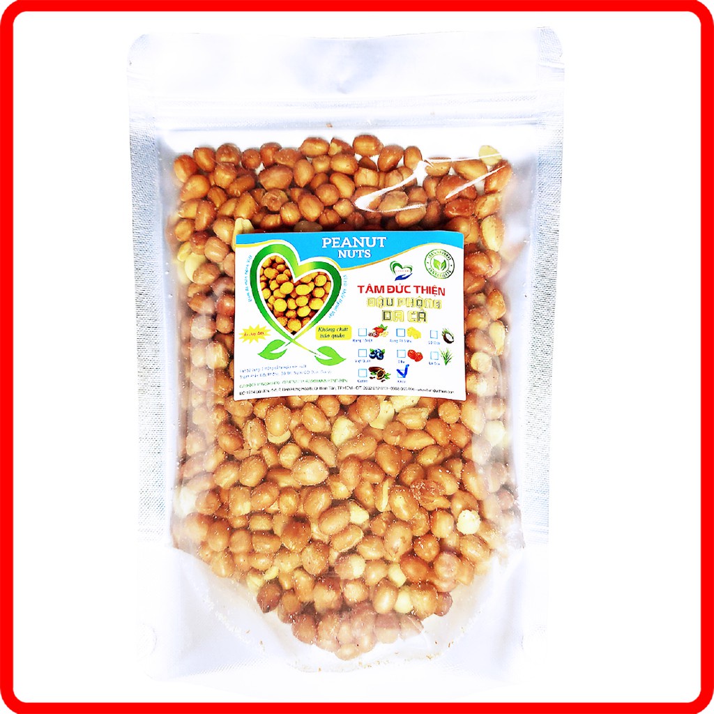 [Mã BMBAU50 giảm 7% đơn 99K] Combo 1KG Đậu Phộng 2 Vị: Da Cá Phô Mai + Rang Muối Tâm Đức Thiện (2 x Túi 500GR)