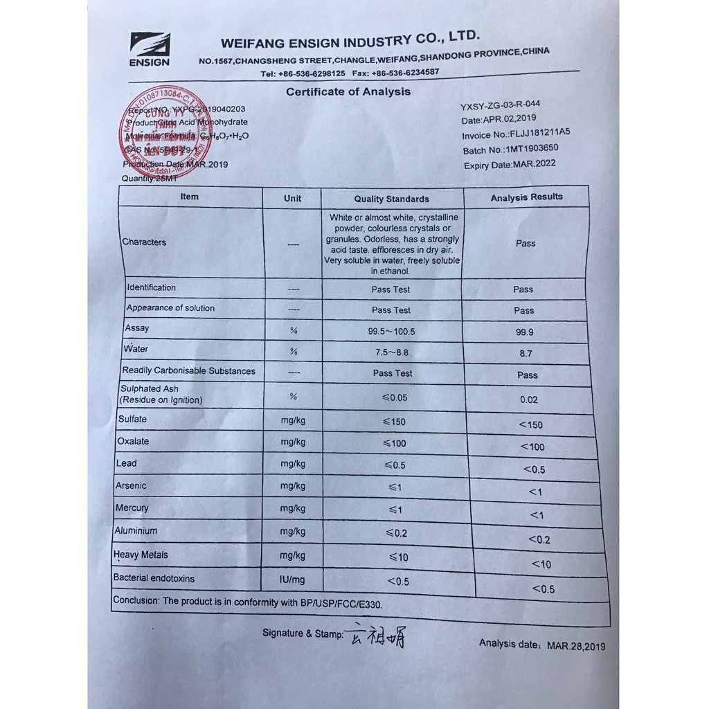 Bột Chanh, Bột Chua Acid Citric Sử Dụng Trong Nhà Bếp, Nội Trợ