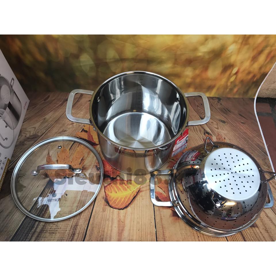 Nồi hấp Inox 304 Elmich EL336X