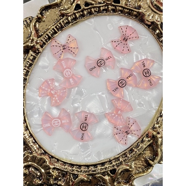 Nơ trong trang trí móng set 20 viên