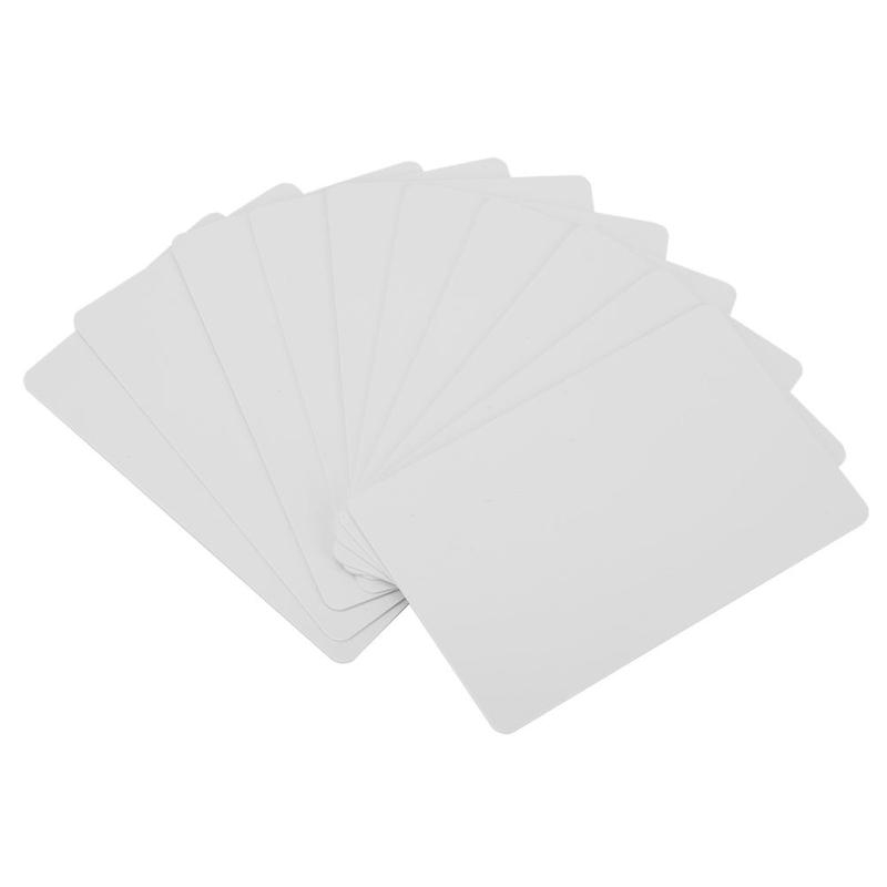 10Pcs NFC Contactless Smart White Card Tag S50 IC 13.56MHz RFID Readable Writable Access Card
