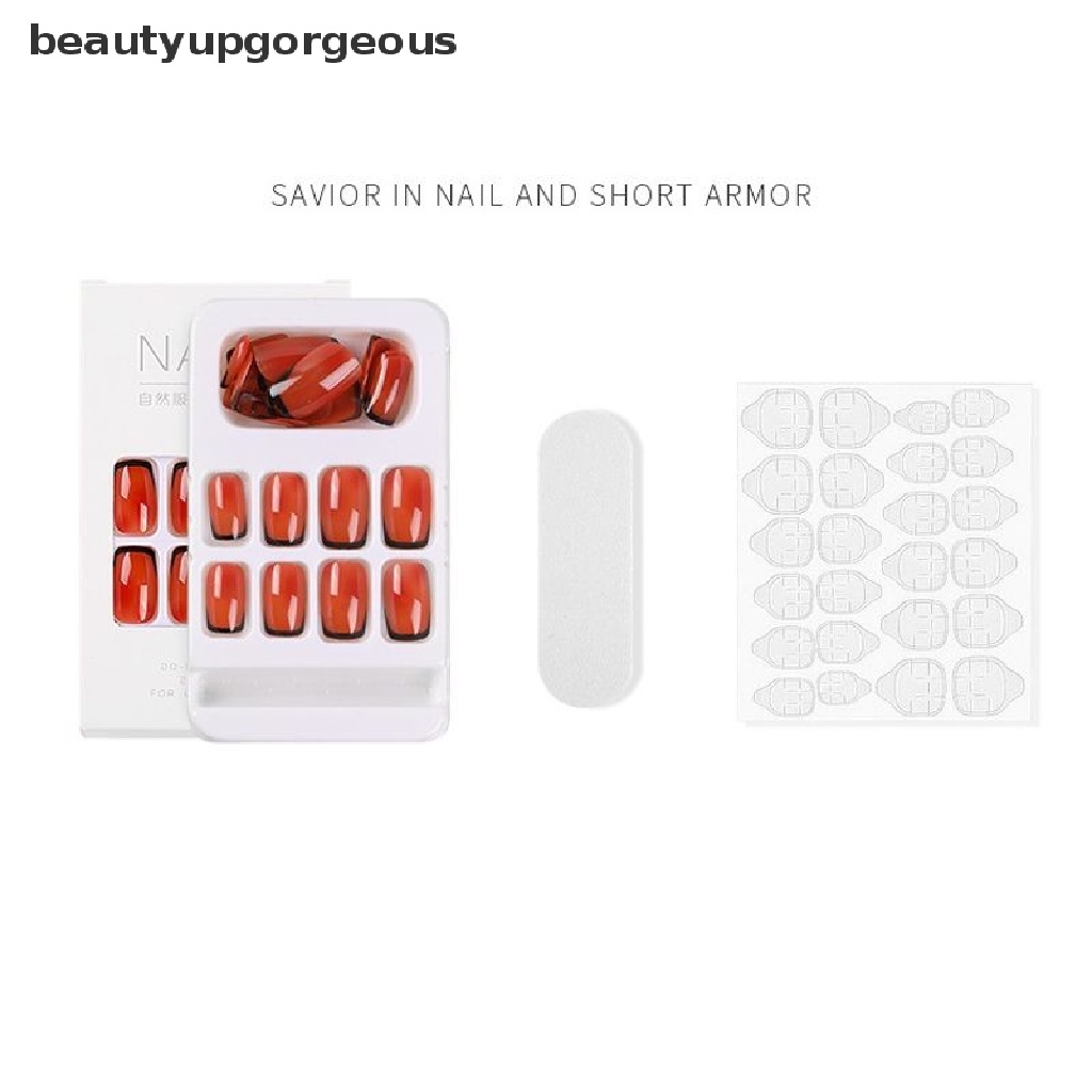Bộ 24 Móng Tay Giả Dán Trang Trí Toàn Diện Cho Nữ