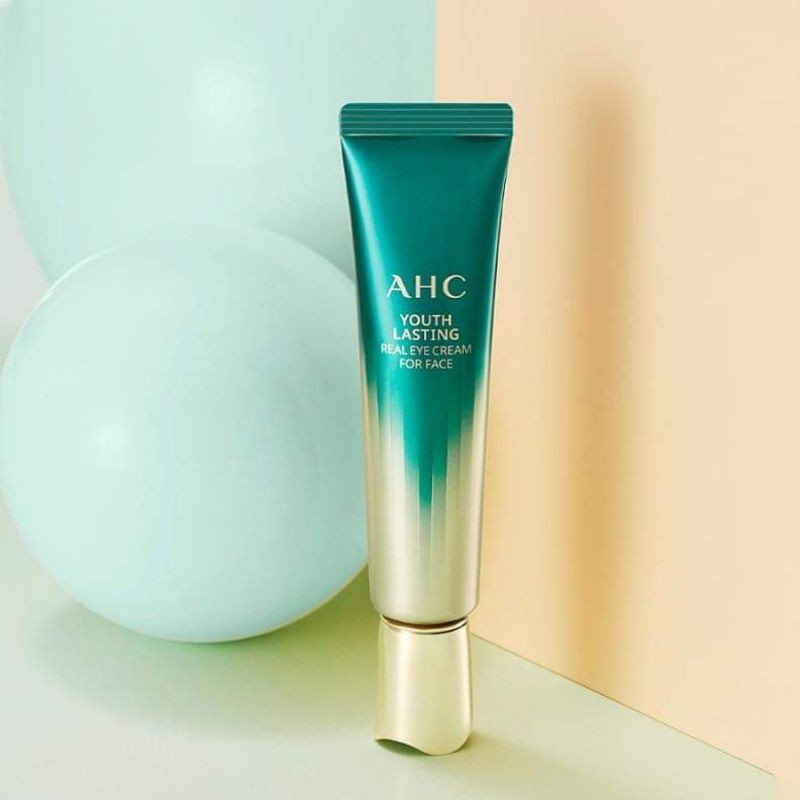 Kem mắt AHC màu xanh Hàn Quốc 30ml - KEM MẮT AHC YOUTH LASTING REAL EYE CREAM FOR FACE