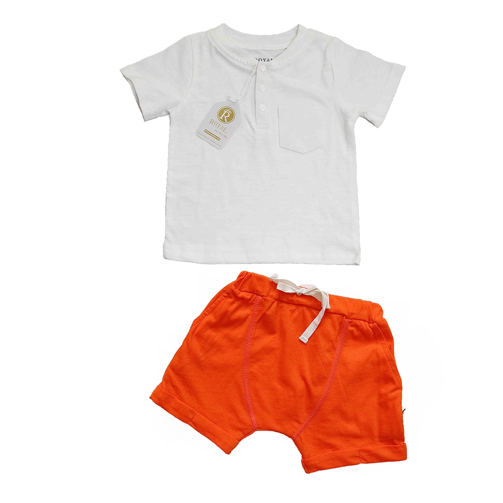 Đồ bộ bé trai, áo thun trẻ em màu trắng cổ tròn quần thun cho Bé từ 6 tháng – 5 tuổi (RTN3811)