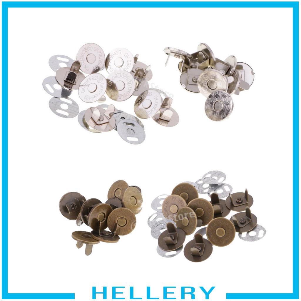 Set 10 Nút Bấm Từ Tính Chuyên Dụng Cho Túi Xách DIY