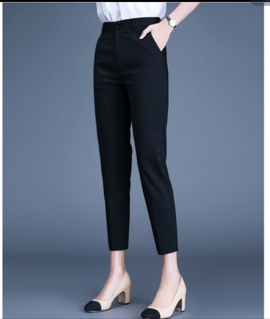 Quần baggy công sở chất tuyết mưa (video+ảnh thật) | BigBuy360 - bigbuy360.vn