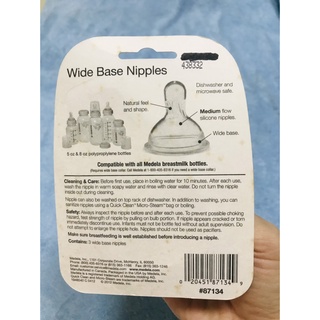 Núm ti wide base size S, M (bao bì cũ)