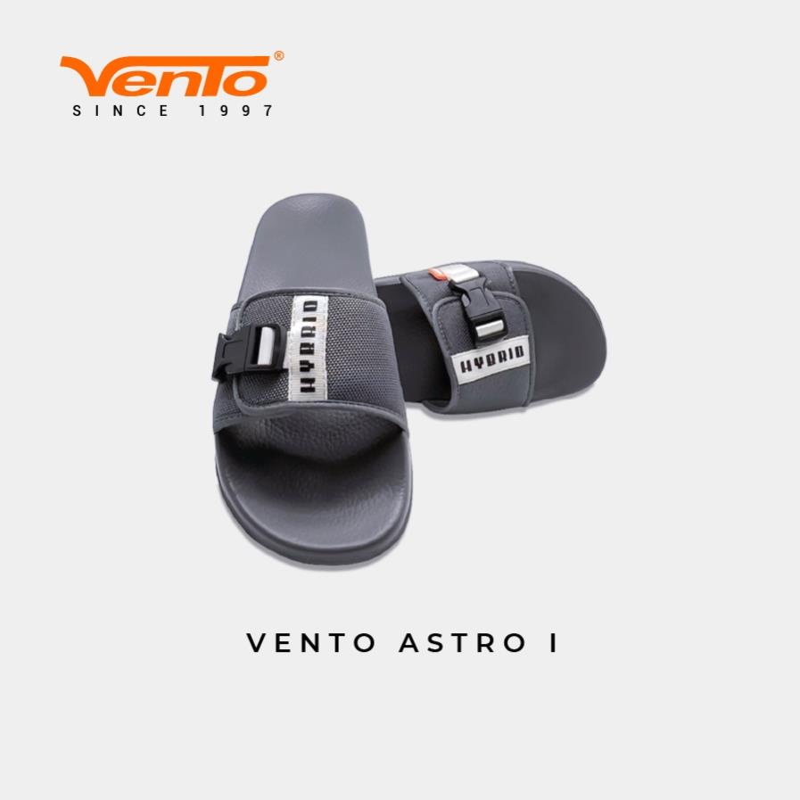 Dép Quai Ngang Nam Nữ Vento Chính Hãng ASTRO II AD38 Màu Tro