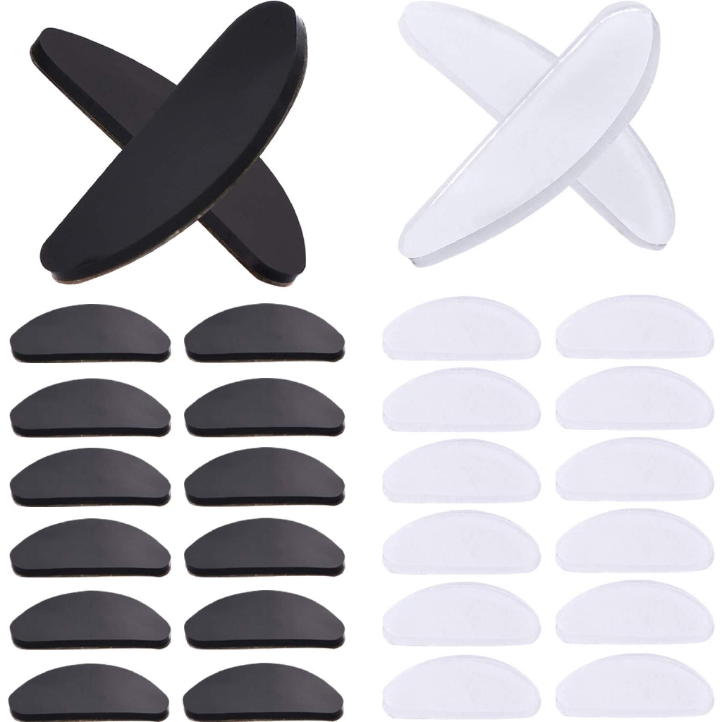 Bộ 5/10 nút kẹp mắt kính bằng silicone chống trượt tiện lợi