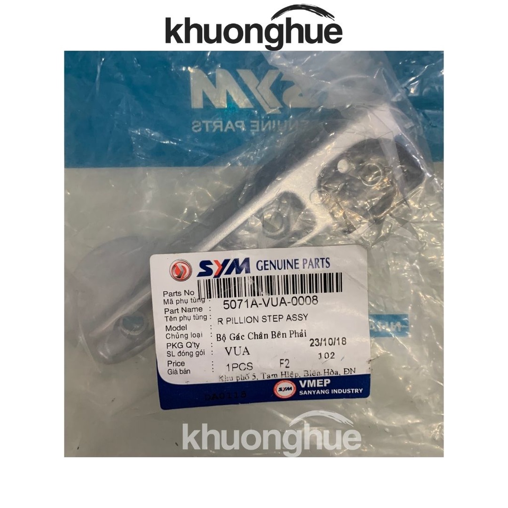 Gác Chân Sau Bên Phải Xe Attila Fi Chính Hãng SYM