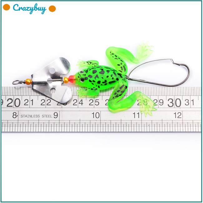 Cr Mồi Câu Cá Giả Hình Ếch 9cm 6g