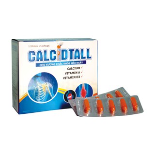 CALCIDTALL – CHO XƯƠNG CHẮC KHỎE MỖI NGÀY