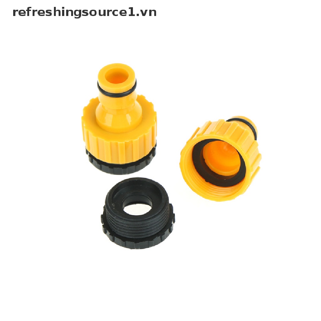 {HOT} 2pcs Faucet Hose Quick Connector Washing Machine Water Cannons Lawn Sprinkler {refreshingsource1.vn}