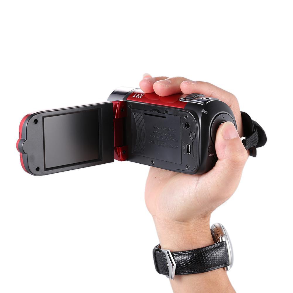 Máy quay kỹ thuật số mini chất lượng Full HD 1080P bộ nhớ 32GB phóng to được 16 lần kích thước 115 x 48 x 50mm