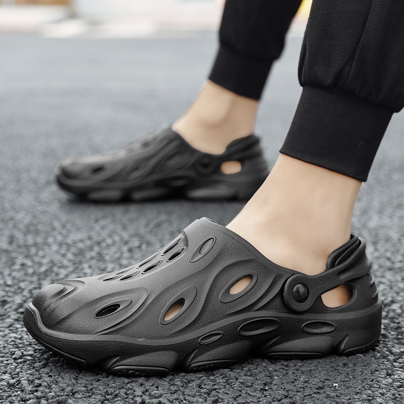 Giày Sandal Mềm Chống Thấm Nước Thời Trang Đi Biển Cho Nam Size 39-48