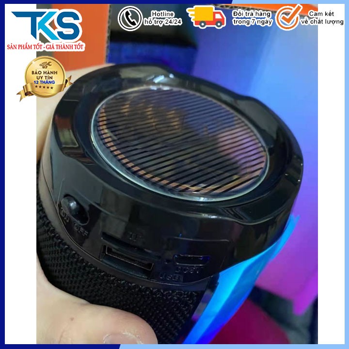 [Có Bảo Hành]Loa Bluetooth mini cầm tay không dây có đèn led-Loa di động Âm thanh sống động Bass Trầm Chất Lượng Cao
