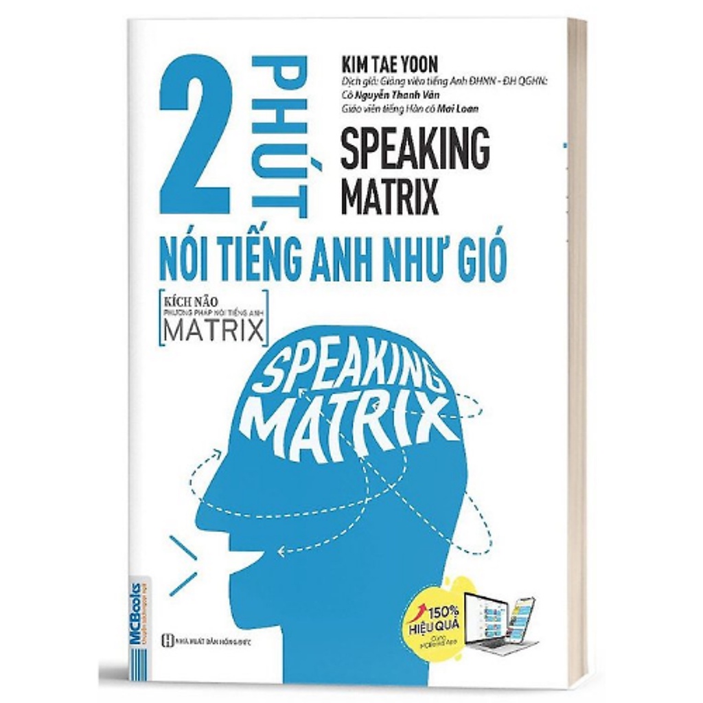 Sách - Speaking Matrix - 2 Phút Nói Tiếng Anh Như Gió - Kèm App Online