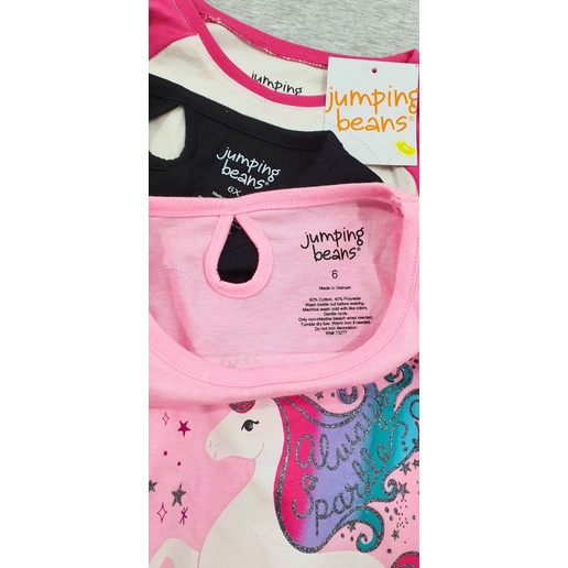 Bộ Bé gái dài tay Jumpingbeans [2-12 tuổi] - hàng xuất dư