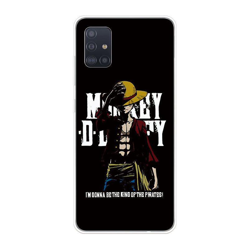 Ốp Lưng Samsung Galaxy A11 A21 A21S A31 A51 A71 TPU mềm Case One Piece Black