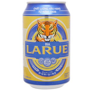 Thùng 24 Lon Bia Larue Gold - Larue Vàng 330ml/Lon Date Luôn Mới