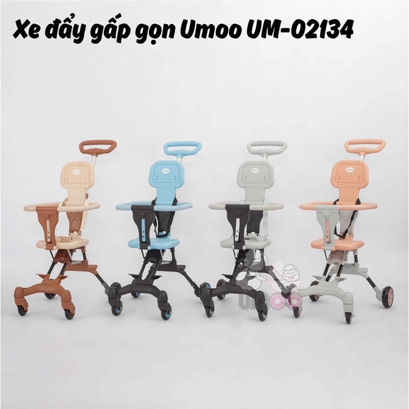 Xe đẩy gấp gọn Umoo UM 02134 - siêu nhẹ siêu gọn siêu tiện lợi