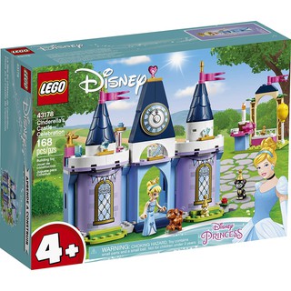LEGO Disney Princess Bữa Tiệc Thần Tiên Tại Lâu Đài Cinderella 43178 (168 chi tiết)
