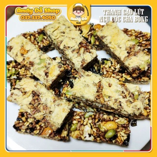 Thanh Gạo Lứt Chà Bông Ngủ Cốc Giảm Cân Ăn Kiêng