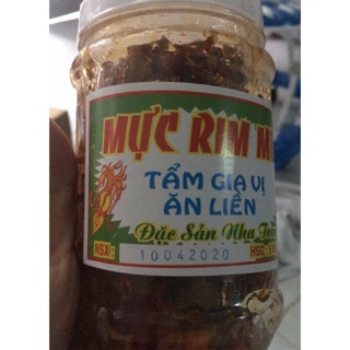 Mực Rim Me🔔FREESHIP🔔Mực Sữa Rim Me Hủ 200gr