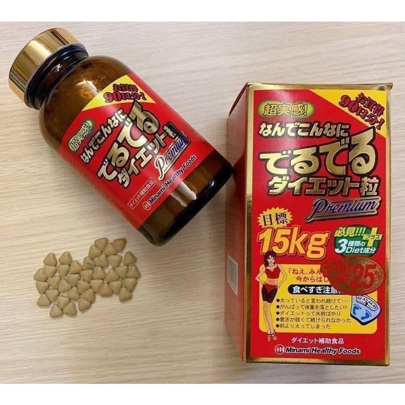 Viên uống giảm 15kg Minami Naishi Diet Nhật Bản