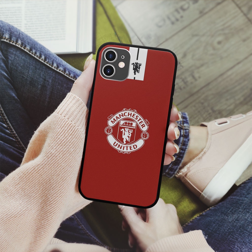 Ốp lưng logo manchester united pro 13 11 12 promax 7 8 plus xs X Xr  ART20226409