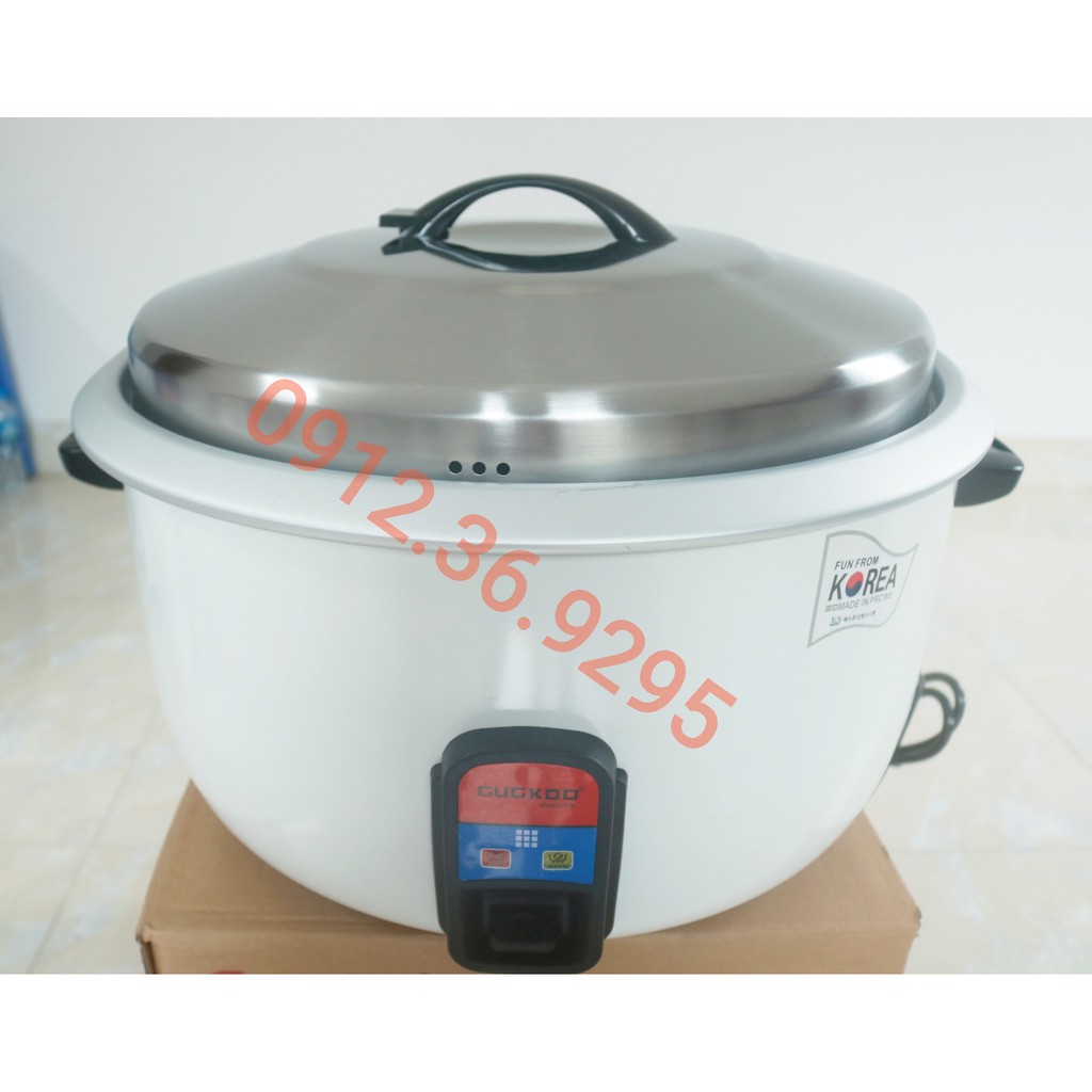 [ BH 12 Tháng ] Nồi Cơm Điện Công Nghiệp GUCKOO 23 LÍT 3000W Bền Dày Nấu Cơm Ngon