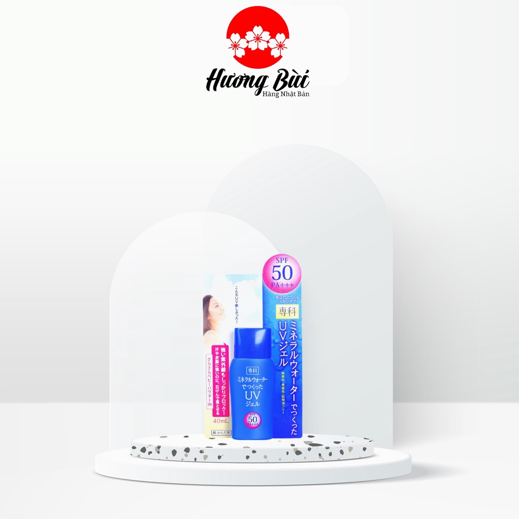 Kem chống nắng Shiseido Mineral Water Senka SPF 50/PA+++