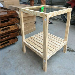 Kệ Tab Đầu Giường 2 Tầng Mặt Kính ( Hàng Xuất Khẩu )