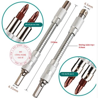 Trục vặn vít Inox - mở vít vị trí khó