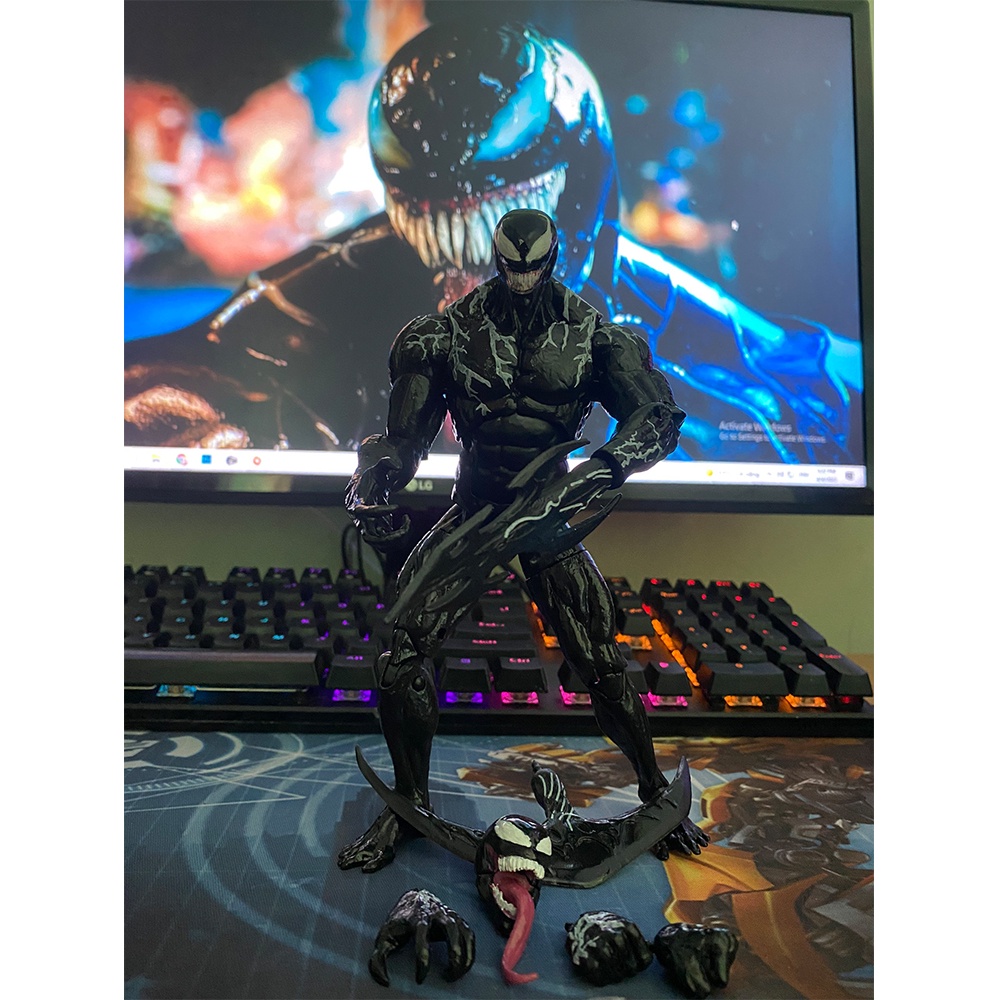 Phụ kiện cho mô hình venom Marvel Legends