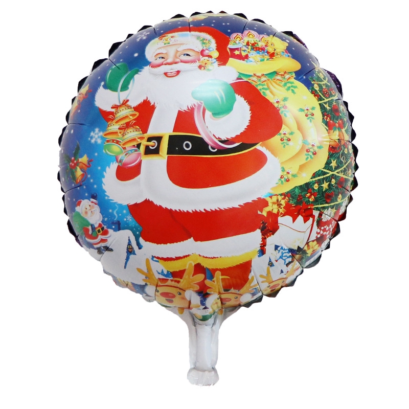 1 Bong Bóng 18 Inch Chủ Đề Giáng Sinh Trang Trí Tiệc