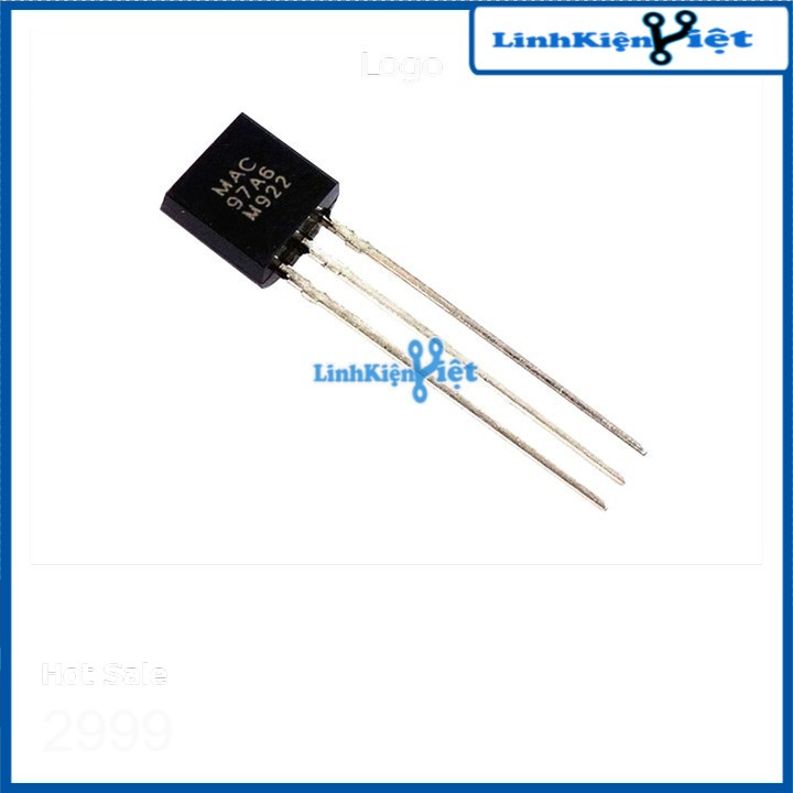 Linh Kiện TRIAC 97A6 MAC97A6G TO92 Giá Rẻ